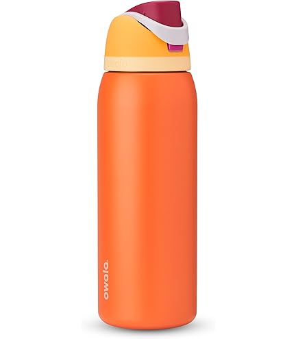 弁当箱・水筒 owala freesip retro boardwalk 24oz Owala FreeSip Insulated Stainless Steel Water Bottle with Straw